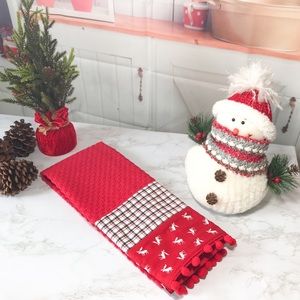 Handmade Christmas kitchen Towel
